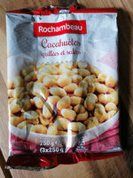 Cacahuètes grillées et salées