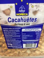 Cacahuètes grillées à sec