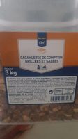 Cacahuètes grillées et salées