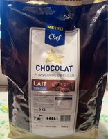 Chocolat au lait 38%