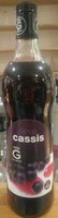 Sirop cassis