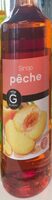 Sirop pêche Gilbert 1L