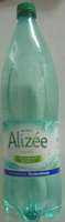 Eau minérale naturelle gazéifiée source Alizée