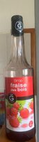 Sirop Fraise des Bois