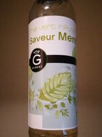 Thé vert infusé saveur Menthe