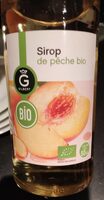 Sirop de peche bio