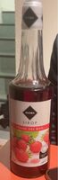 Sirop fraise des bois