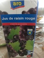 Jus de raisin rouge