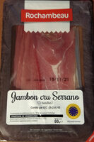 Jambon cru Serrano IGP