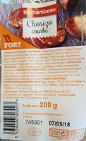 Chorizo courbe