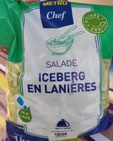 Salade Iceberg en Lanières