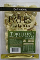 Tortellinis à la ricotte & aux épinards