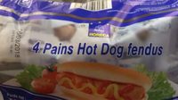 4 pains hot dog fendus