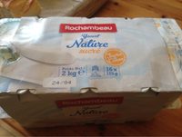 Yaourt nature sucré