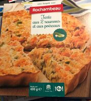 Tarte aux 2 saumons et aux poireaux