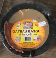 Gateau basque à la crème