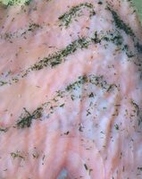 Saumon mariné à l'aneth Gravlax