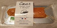 Cœur de saumon fumé de l'Atlantique