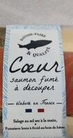 Coeur saumon fumé à decouper