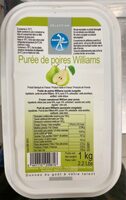 Purée de poire Williams