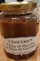 Crème de marrons aux éclats de châtaigne