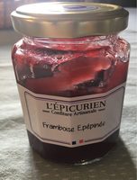 Confiture artisanale framboise epepinee