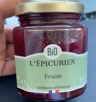 Confiture bio fraise