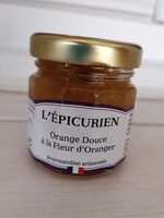 Confiture orange douce à la fleur d'oranger