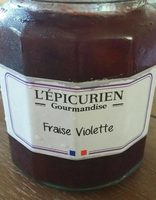 Confiture fraise violette