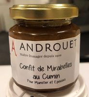 Confit de mirabelles au cumin