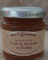 Confitde mirabelles au Riesling