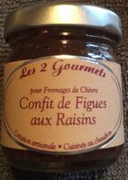 Confit de figues aux raisins
