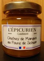 Chutney de mangues au poivre de sichuan