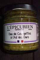 Duo de Courgettes à l'ail des Ours