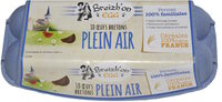 10 oeufs Plein air