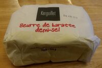 Beurre de baratte demi-sel