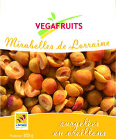 Mirabelles de Lorraine en oreillons surgelées