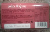 Pain d'épices au miel