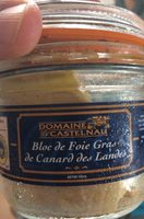 Bloc de foie gras de canard des landes