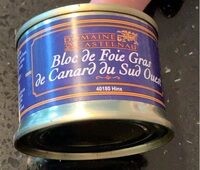 Bloc de foie gras de canard du sud ouest