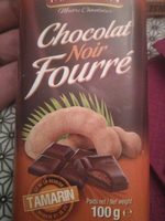 Chocolat noir fourré