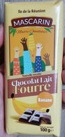 Chocolat lait fourré banane
