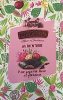 Authentique Noir goyavier fleur de géranium