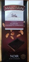 Chocolat noir eclats de cacahuète torréfiées