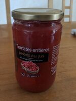 Tomates entières pelées au jus