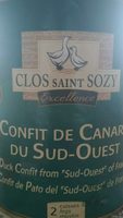 Confit de canard du sud ouest