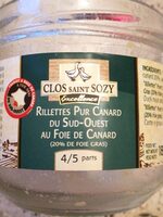 Rillettes Pur Cannard du Sud-Ouest au Foie de Canard