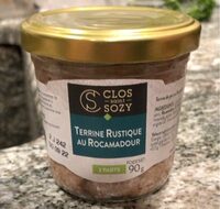 Terrine Rustique Au Rocamadour Clos Saint Sozy