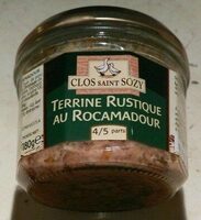 Terrine rustique au rocamadour