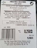 Aiguillettes de canard marinées au piment d'Espelette